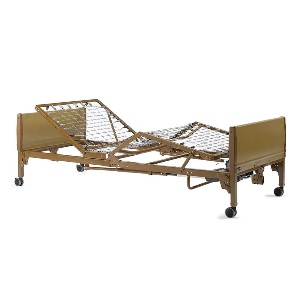 Fully Electric Home Care Bed w. Half Side Rails