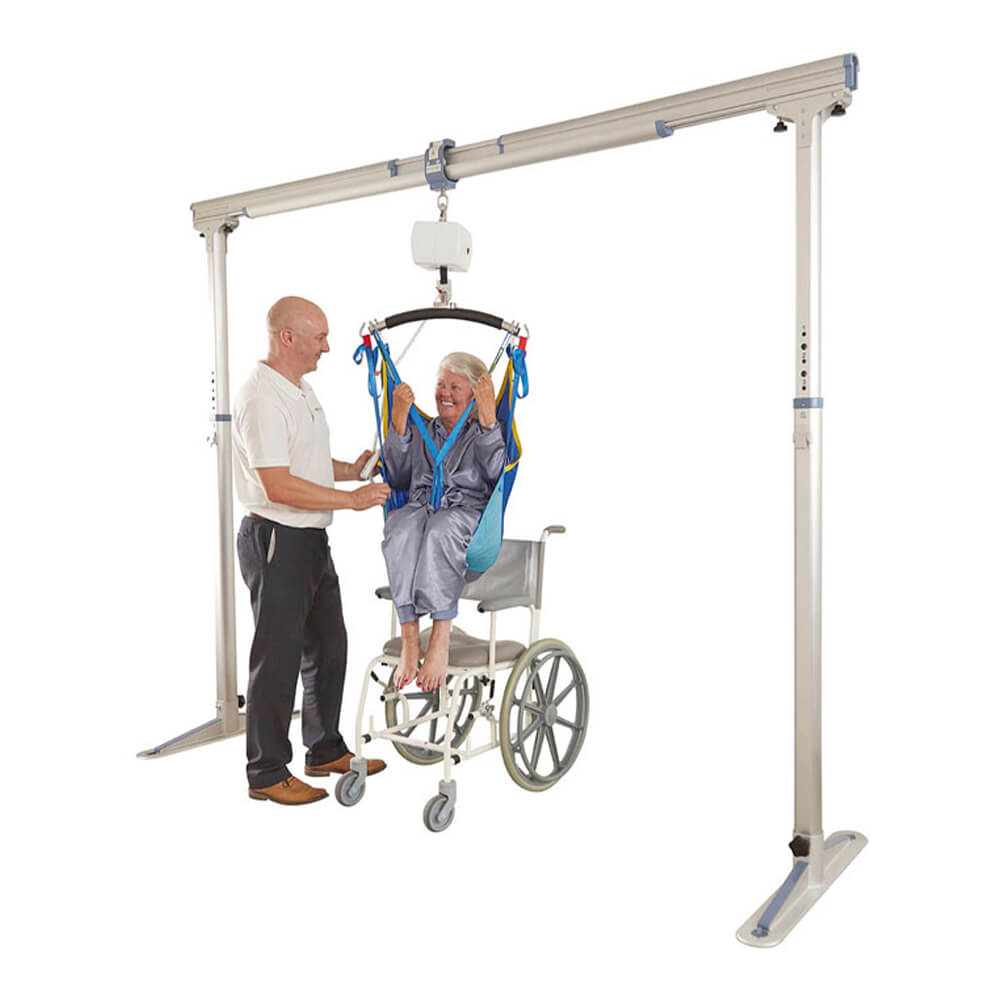 Freestanding Ceiling Lift + Motor