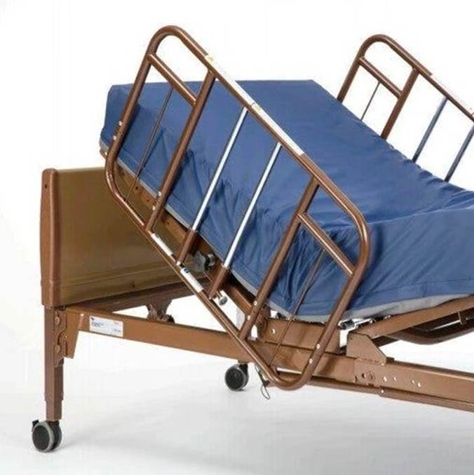 Additional Half Length Bed Rails for IVC Home Care Bed